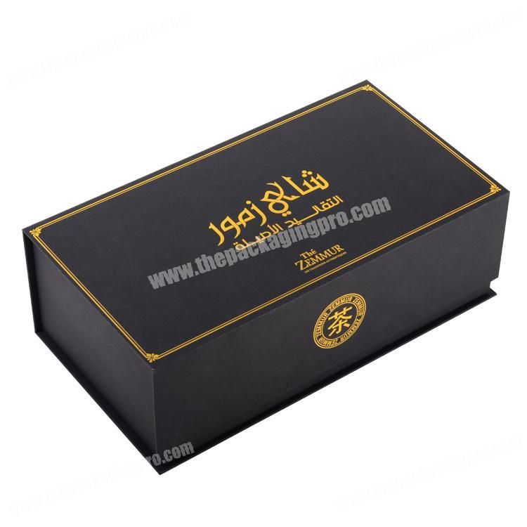Custom design different sizes gift cardboard boxes for tea packaging