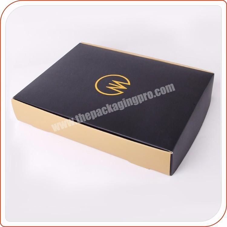 custom design foldable recycled t-shirt packaging gift paper boxes