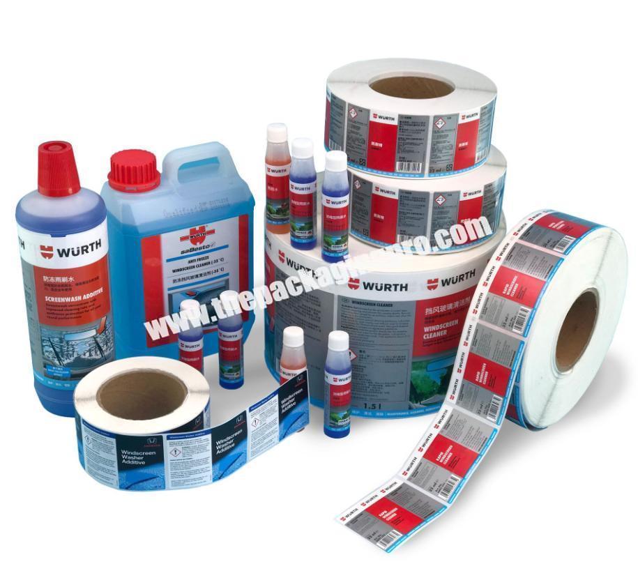 Custom Design High Quality Cosmetics Sticker Solar Panel Sticker Electricity Products Sticker