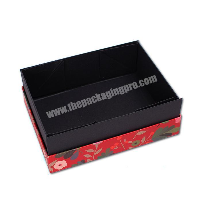 custom design logo CMYK printing cosmetic gift packaging box