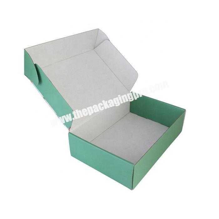 Custom design logo printed corrugated paper mailer packaging box for  shipping