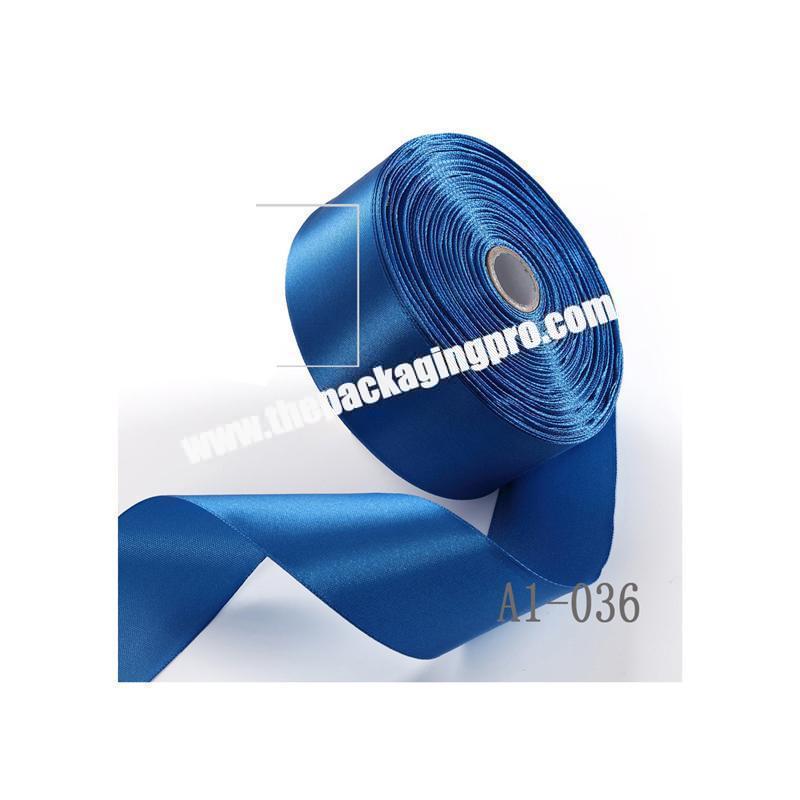 Custom design logo printed poly ribbon