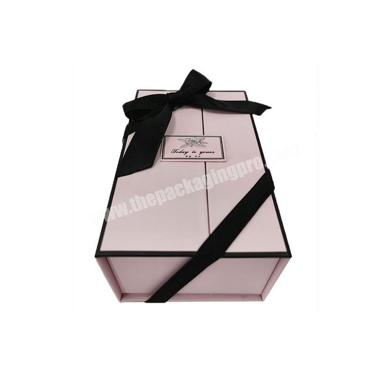 Custom design luxury cardboard paper perfume bottle packaging gift box