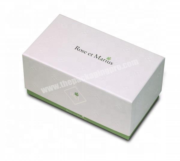Custom Design Luxury Fancy Black Cardboard Candle Gift Packaging Box
