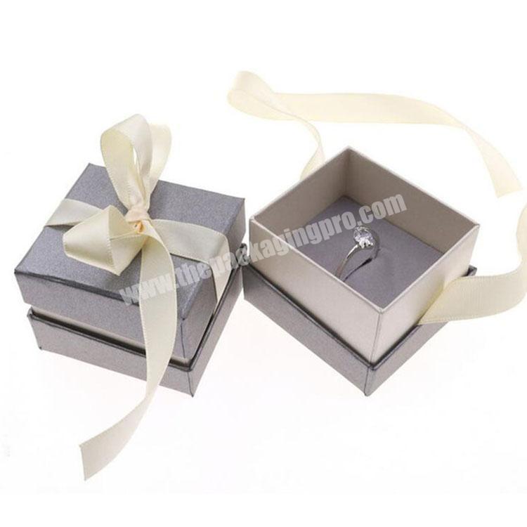 custom design luxury jewelry ring paper box