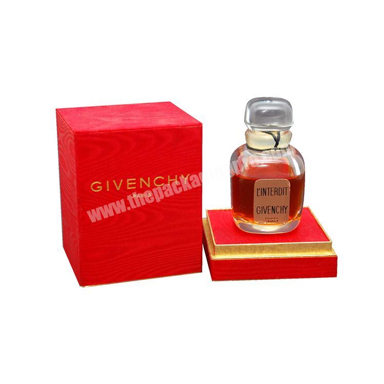 Custom design luxury paper cardboard cosmetic perfume packaging box with logo