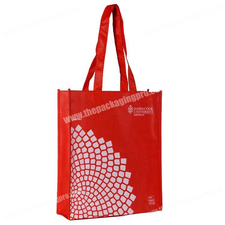 Custom design non woven carry bag eco fabric shopping bag