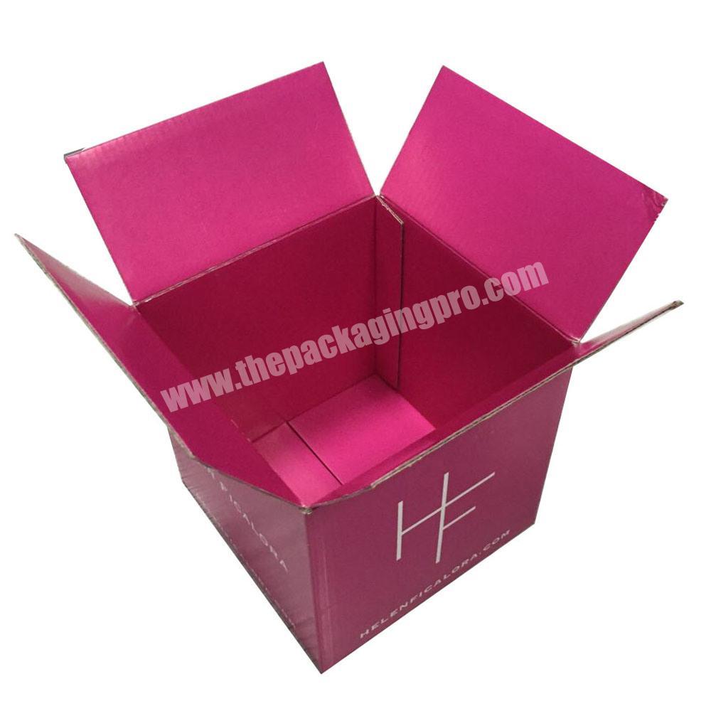 Custom design Packaging for clothing Mail boxes shipping Foam insert box