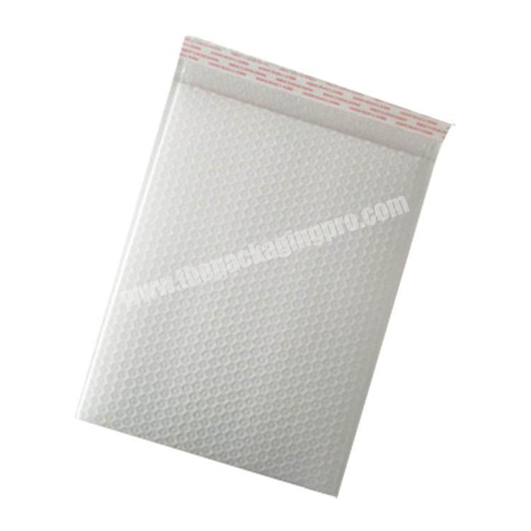 Custom design permanent adhesive poly mailer courier envelopes air bubble mailing bag
