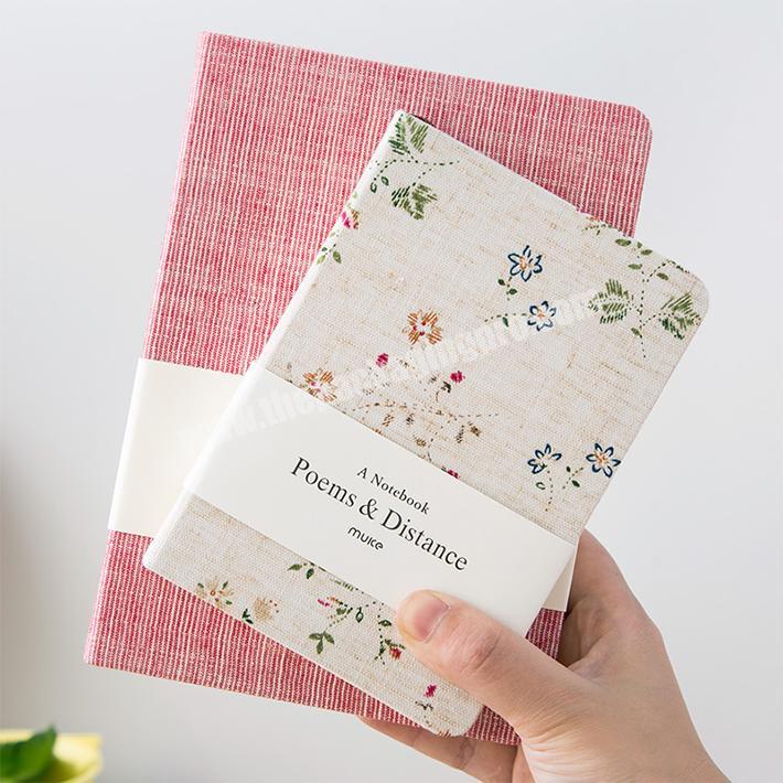 Custom design print hardcover book planner journal notebook