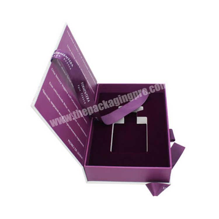 Custom Design Printed Cardboard Folding Tuck Top Gift Packaging Box