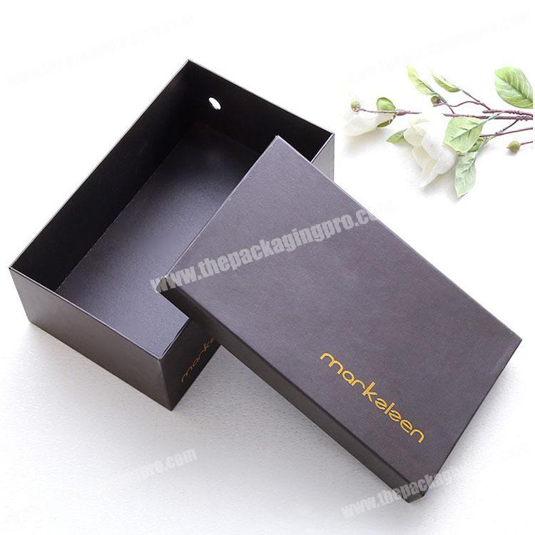 Custom design printed luxury new style flat jewellery gift box