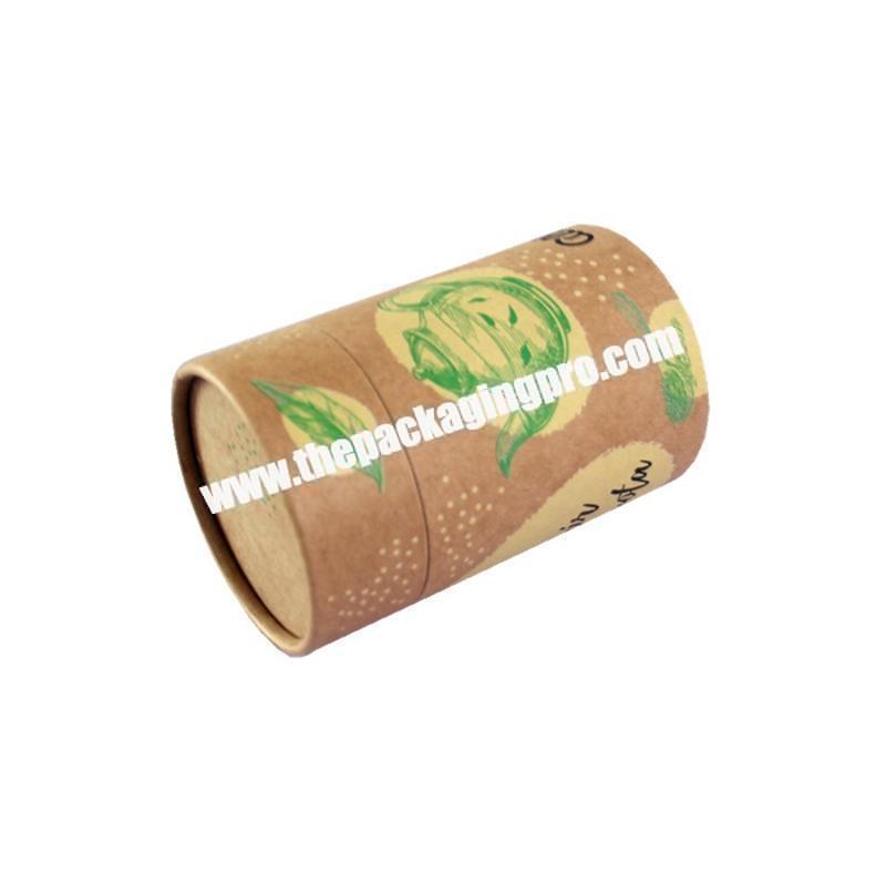 Custom design printed paper tube box packaging