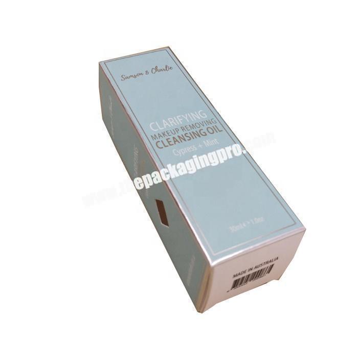 Custom design printing paper cardboard cosmetic makeup packaging box