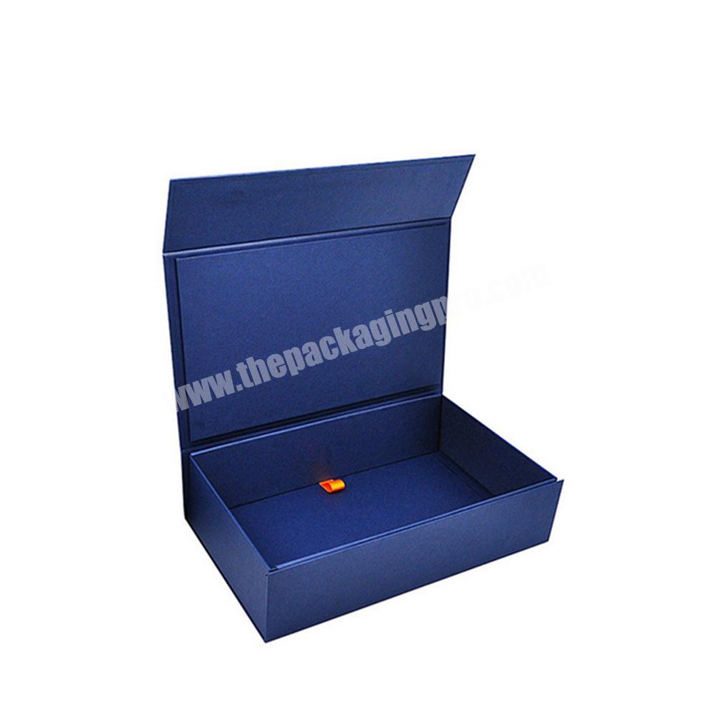 Custom design rigid cardboard foldable perfume packaging mystery gift box