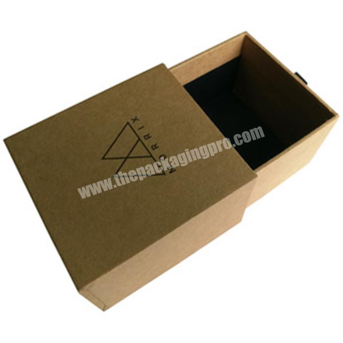 custom design Sliding Drawer BoxDrawer Gift BoxPaper Drawer With Handle