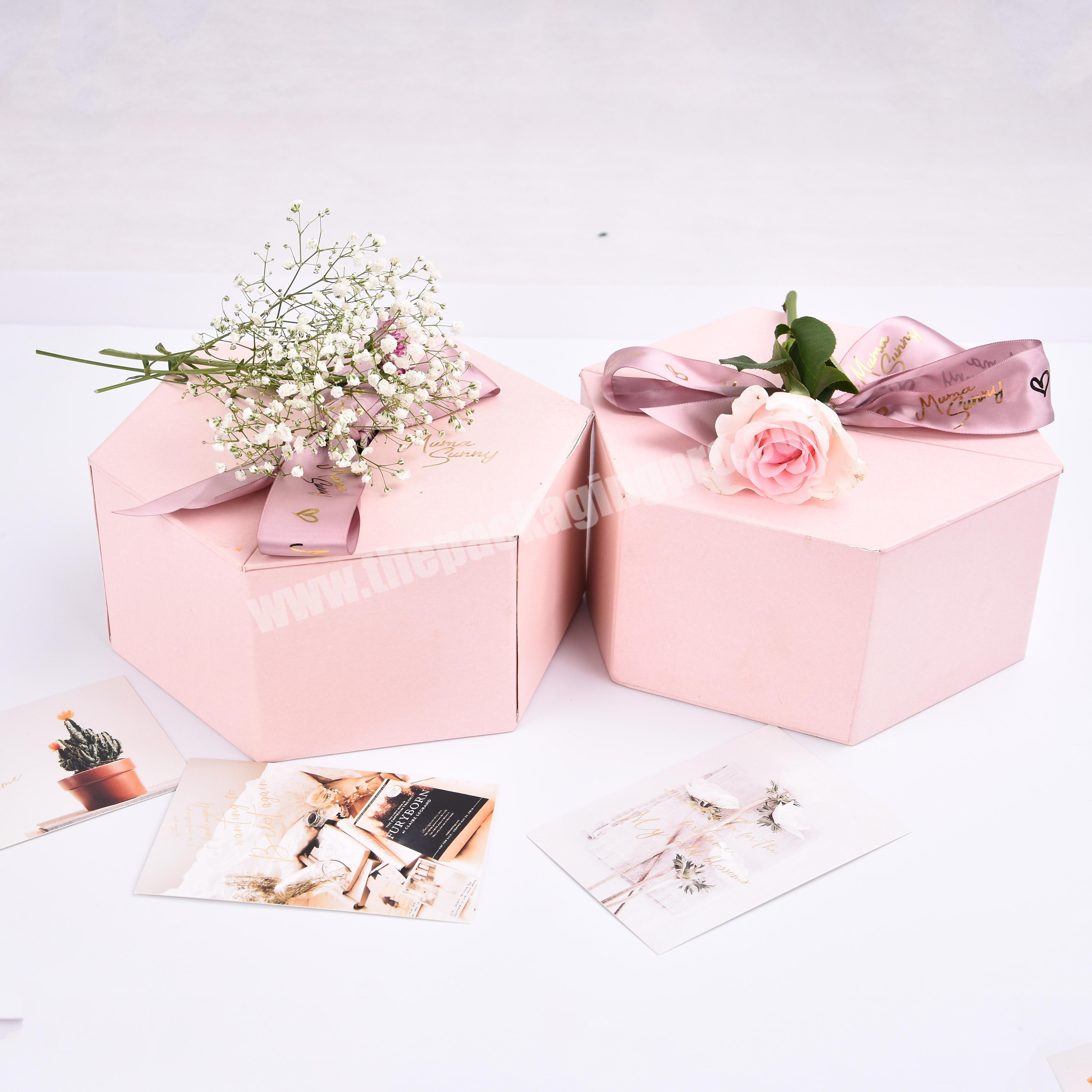 Custom Design Souvenirs Small Paper Luxury Wedding Door Gift Box