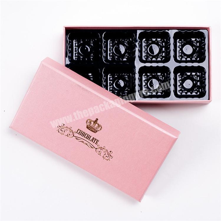 Custom Design Transparent Paper Packaging Boxes For Chocolate Covered Strawberries