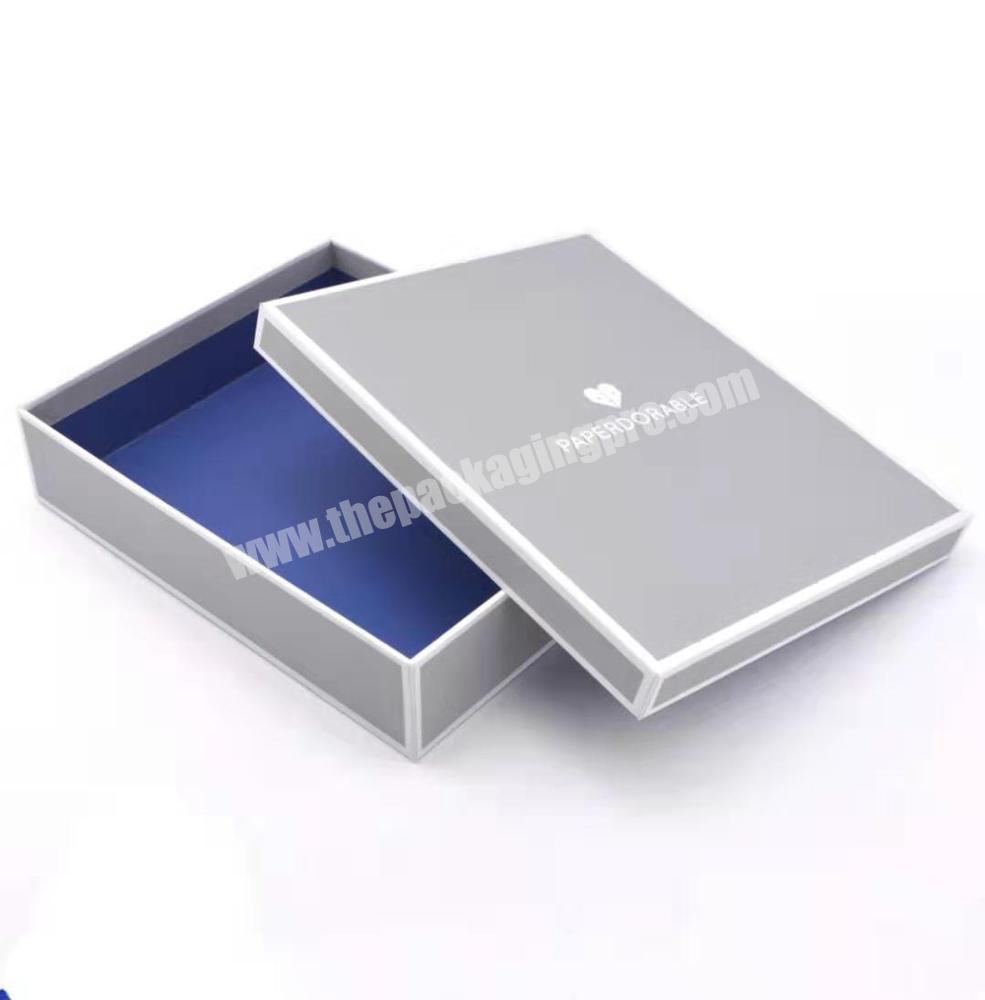 Custom different style gift boxes with garment cardboard gift box with logo