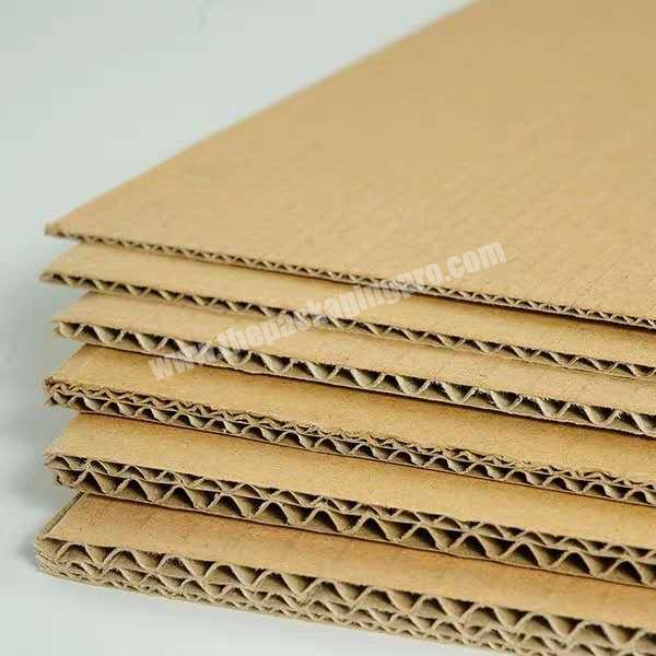 Custom Dimension Different Shape Size Kraft & Craft Inner Cardboard Pad Corrugated Packaging Insert for Paper Wine Box Making
