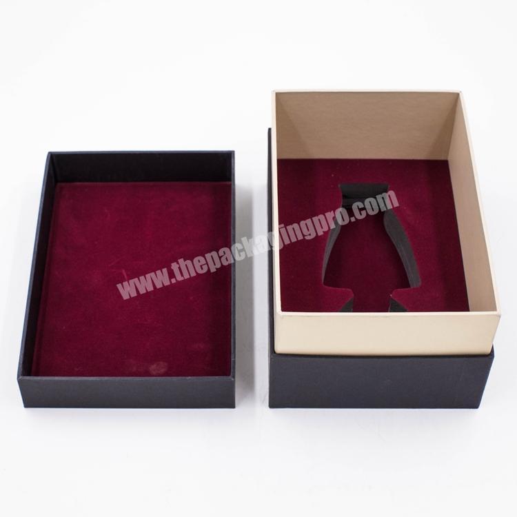Custom Display Box Print Cosmetic Packaging White Jewelry Box Case Cardboard Gift Paper Box