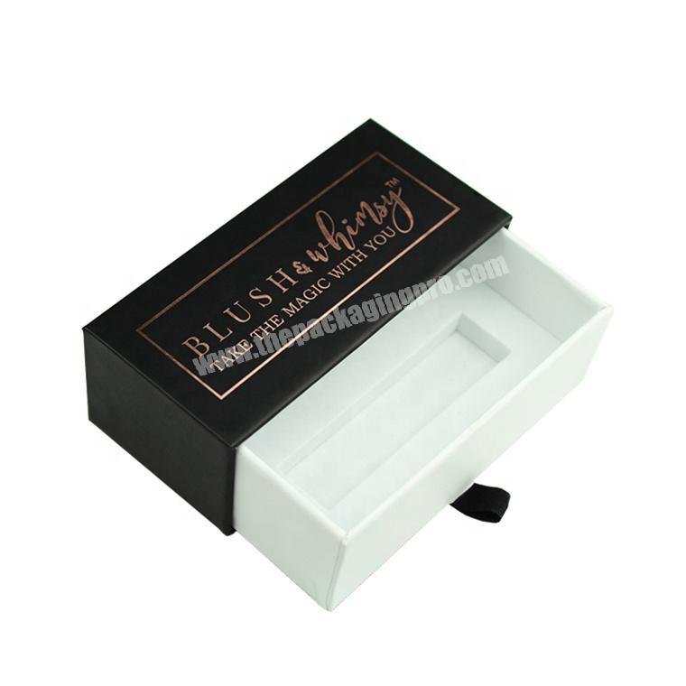 Custom drawer box design luxury packing perfume bottle packaging box