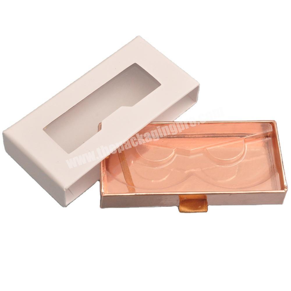 Custom eco friendly multiple 12pairsset 3d eyelash storage box 6 pair small lashbox packaging