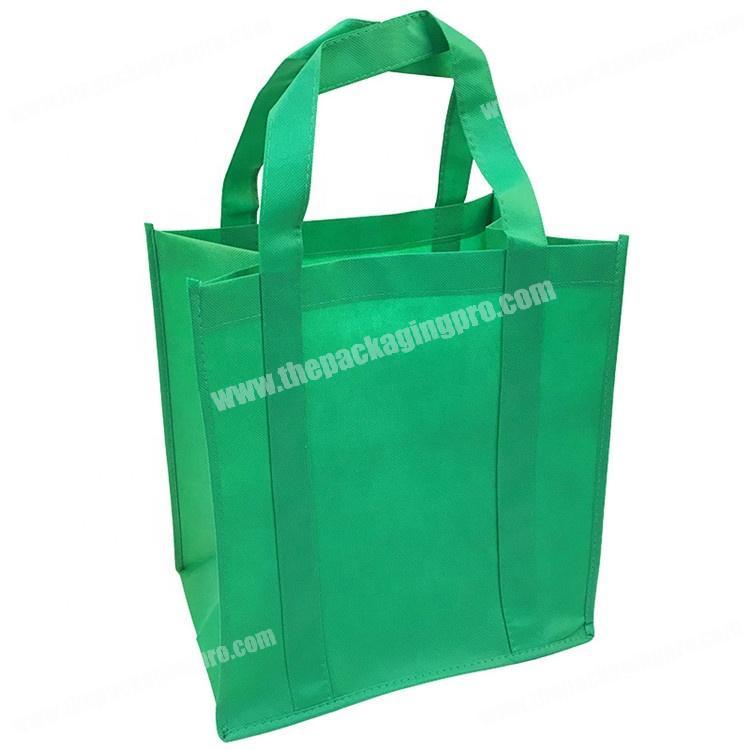 Custom ecologibal plain reusable bags eco non woven bag