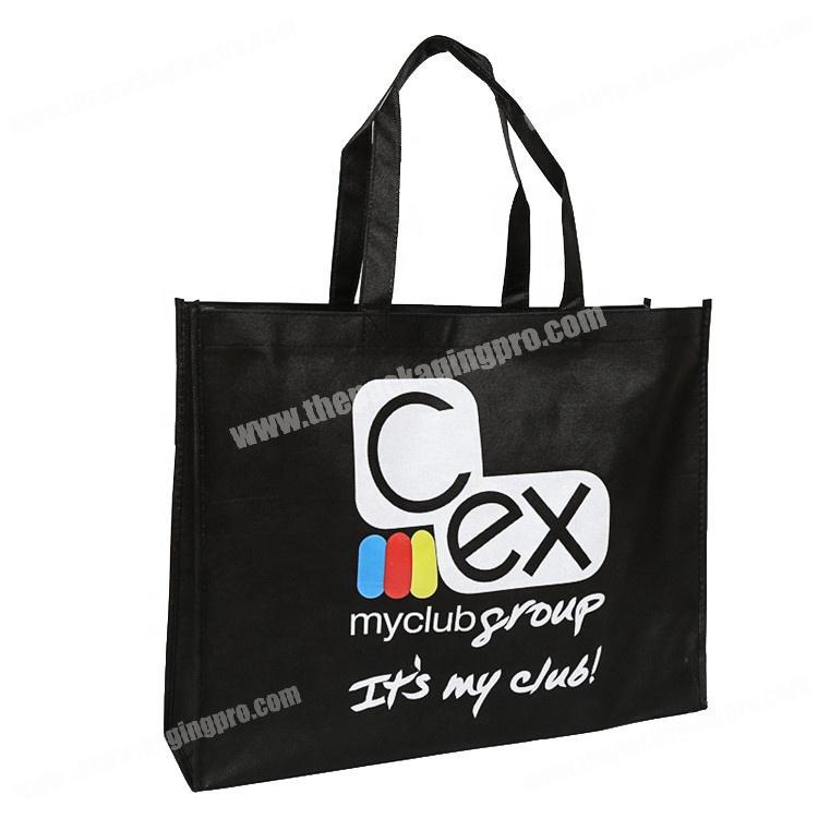 Custom ecological reusable promotional bag non woven shopper bag