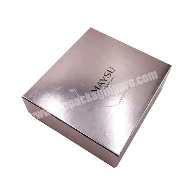 Custom Elegant Bra Brassiere Underwear Paper Packaging Lingerie Box