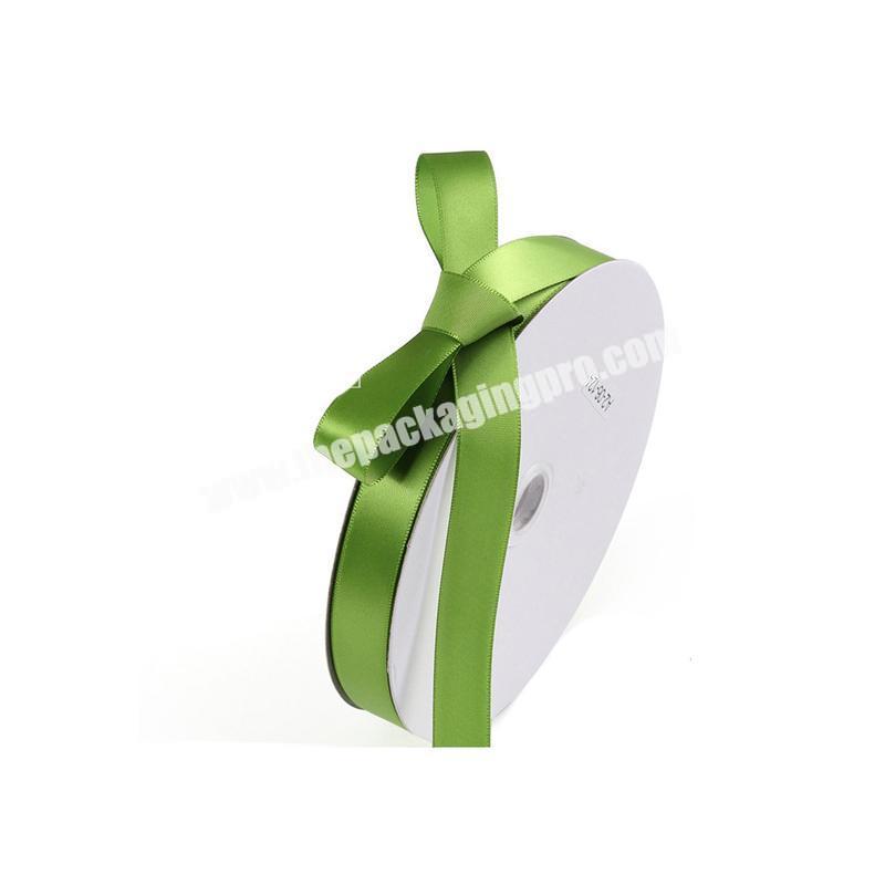 Custom elegant luxury box packaging with ribbon