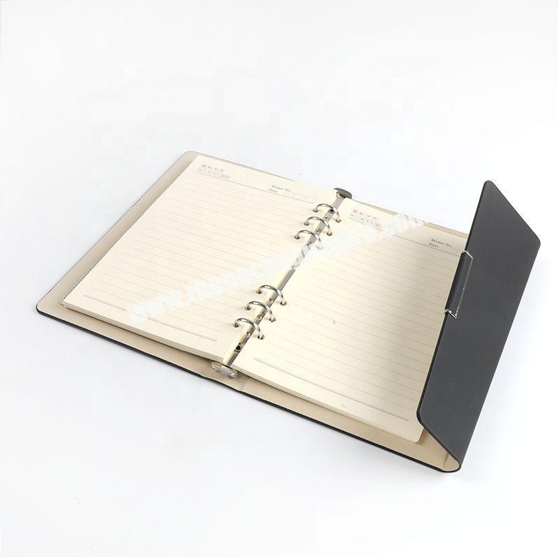 Luxury Checkered & Black Quilted A5 A6 Agenda Planner | 6-RING Binder |  Journal | Diary | Notepad | Organizer | Portfolio