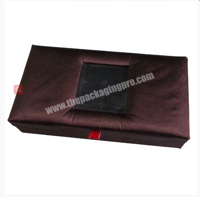 custom empty chocolate truffle paper packaging sweetcandy paper+boxes with window