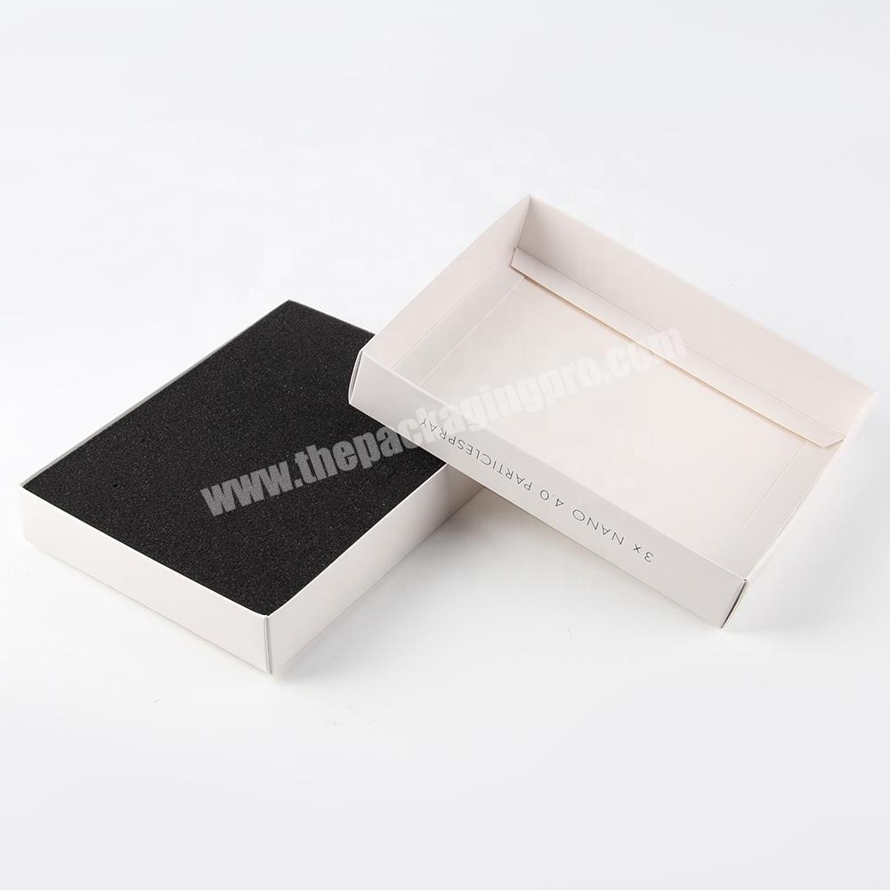 custom eva insert shoe care cleaning  paper packaging box