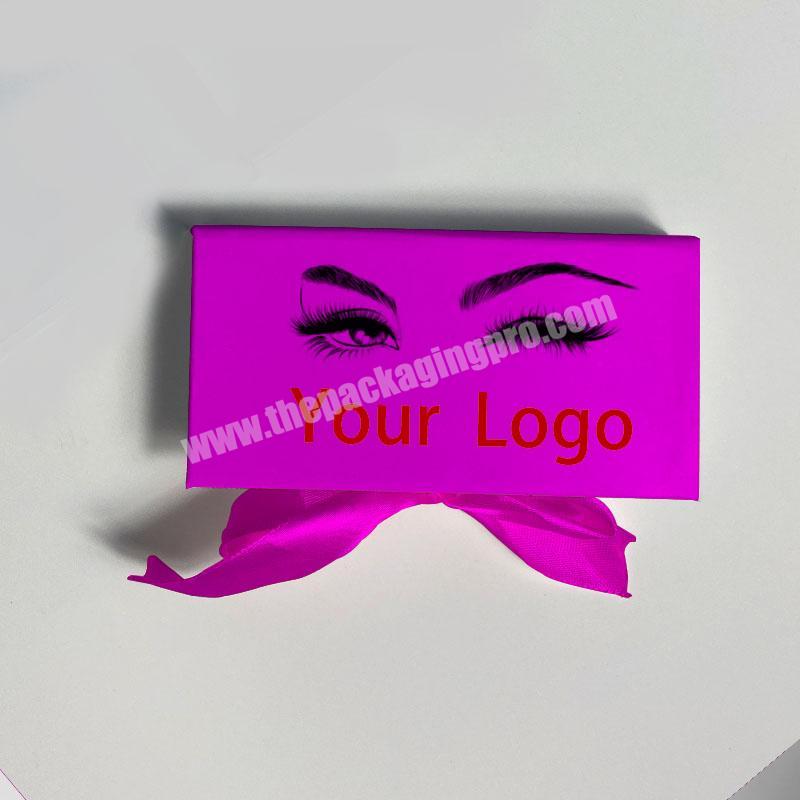 Custom Eyelashes Boxes With Logo Wholesale