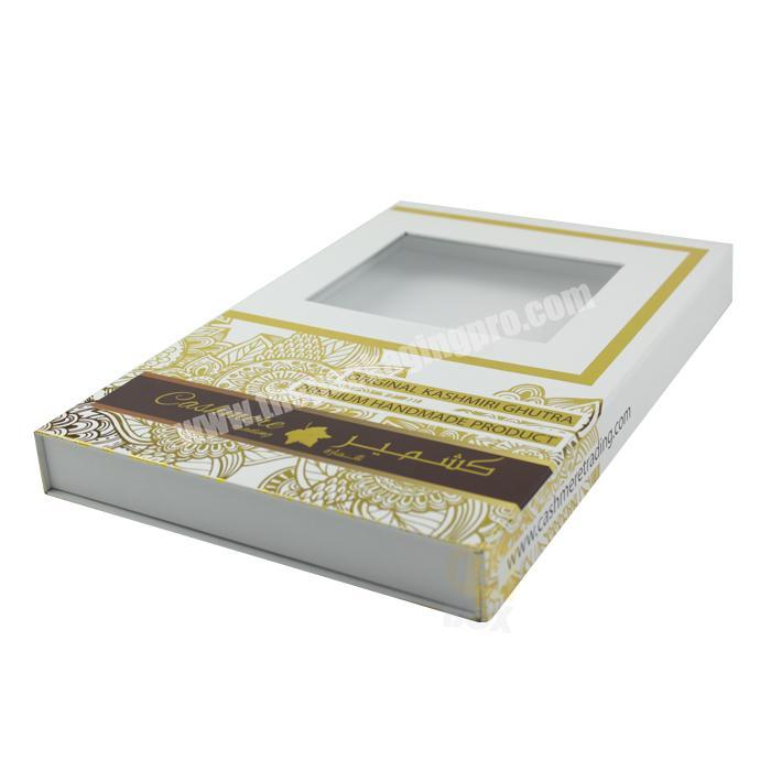 Custom Eyelashes Packaging Box Clear Box Packaging Box with Window