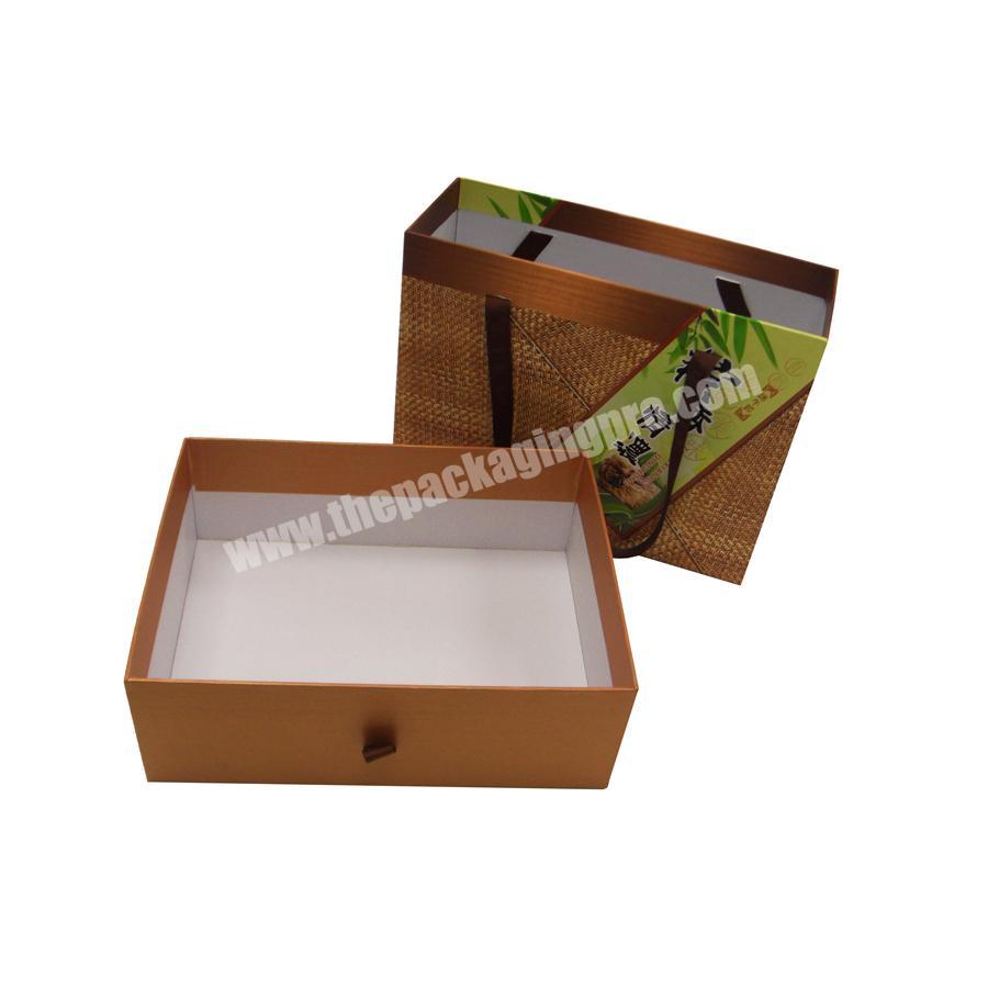 Custom fancy high quality paper box packaging drawer