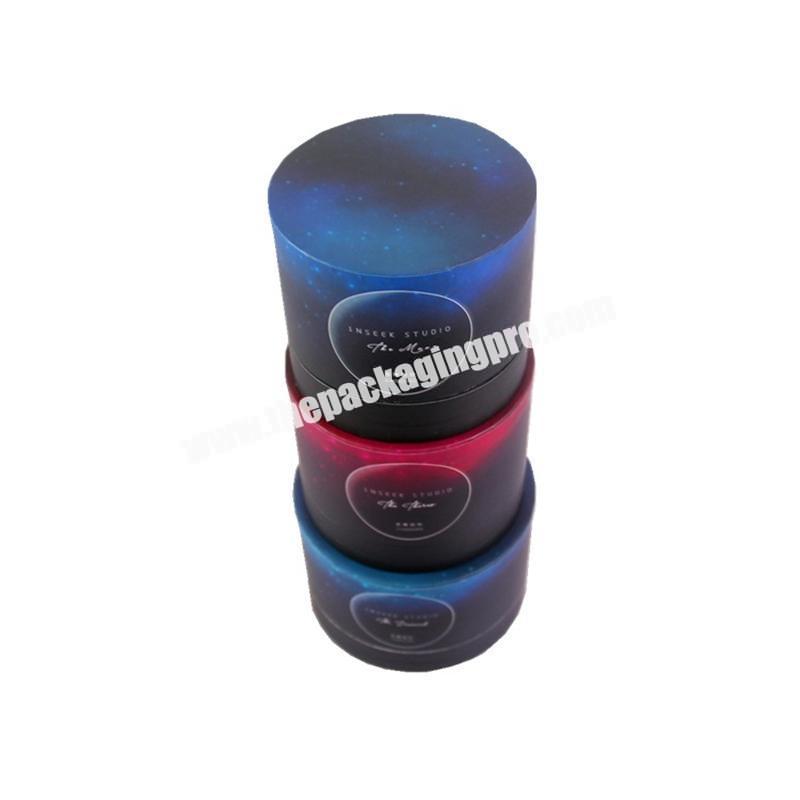 Custom fancy high quality paper tube container