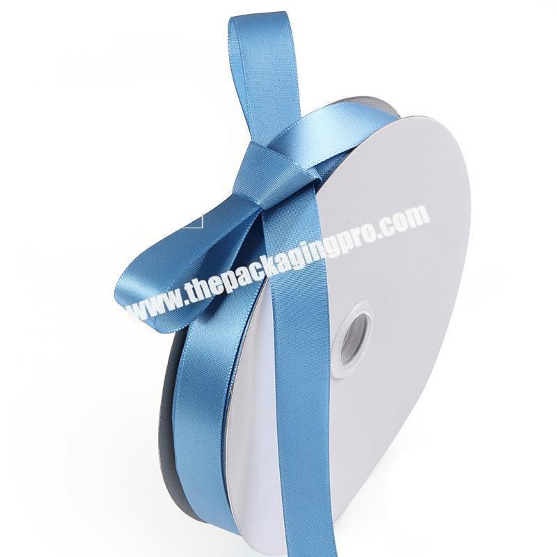 Custom fancy logo printed wholesale satin ribbon
