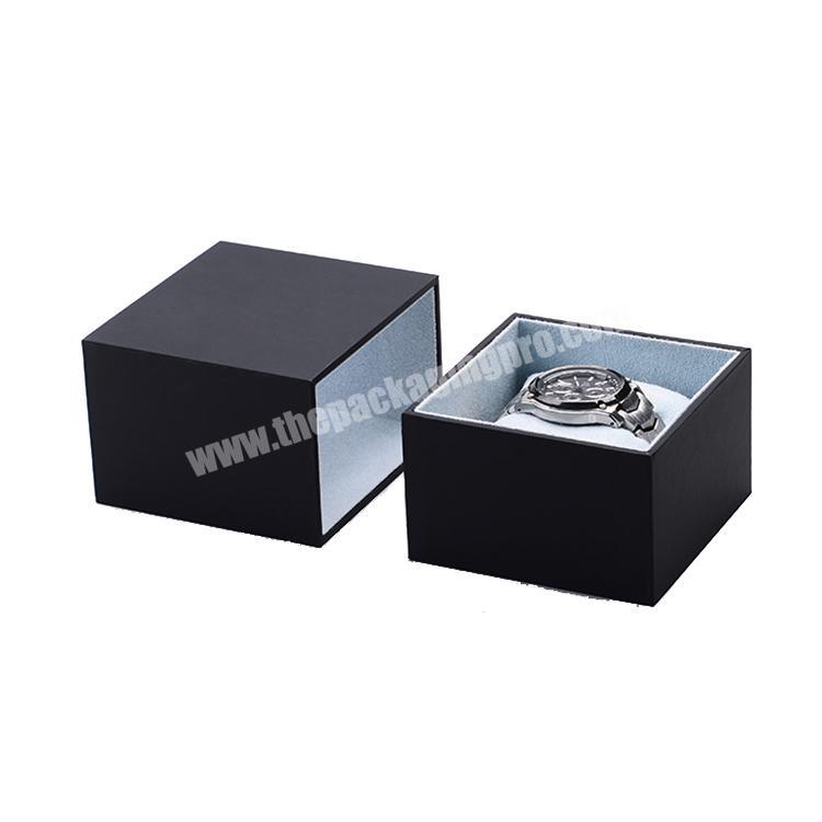 Custom Fancy Paper Bangle Bracelet Boxes Velvet Insert For Sliding Drawer Watch Packaging Box