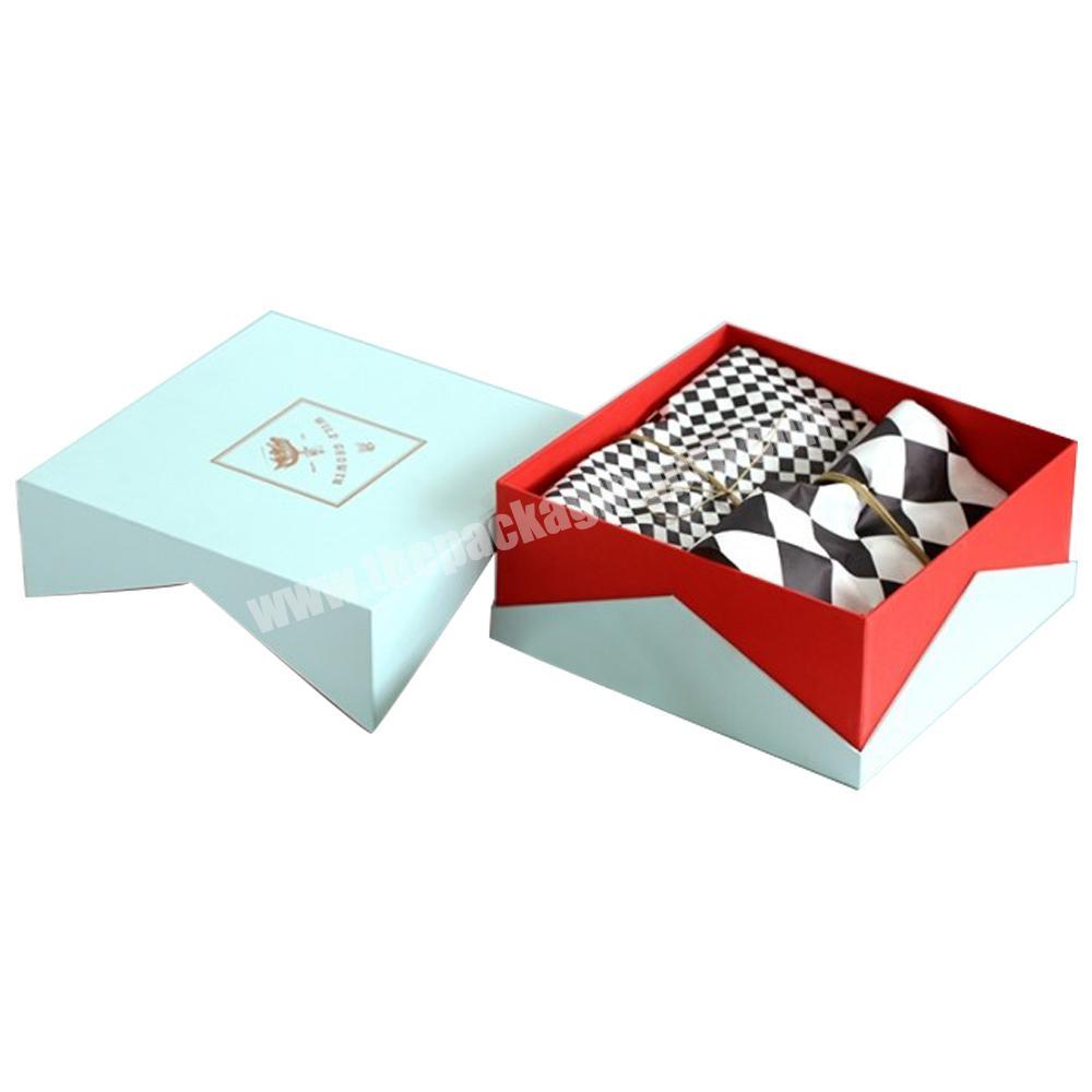 Custom Fashion design fancy creative lid and bottom gift box perfume packaging