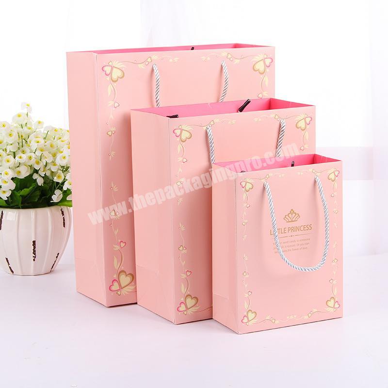 Custom Fashion Eco-friendly Colourful Gift Shopping Kraft Paper Bags With Logo Printed