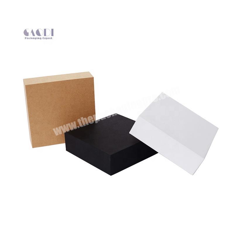 Custom Fashion Handmade Cardboard Lid And Base Men Belt Wallet Gift Packaging Box For Leather Products
