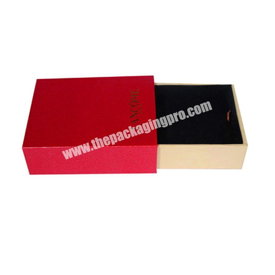 Custom fashion paper custom box drawer