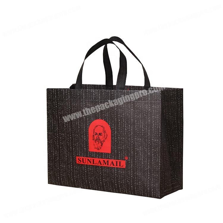 Custom fashionable grocery tote bag pp non woven bag