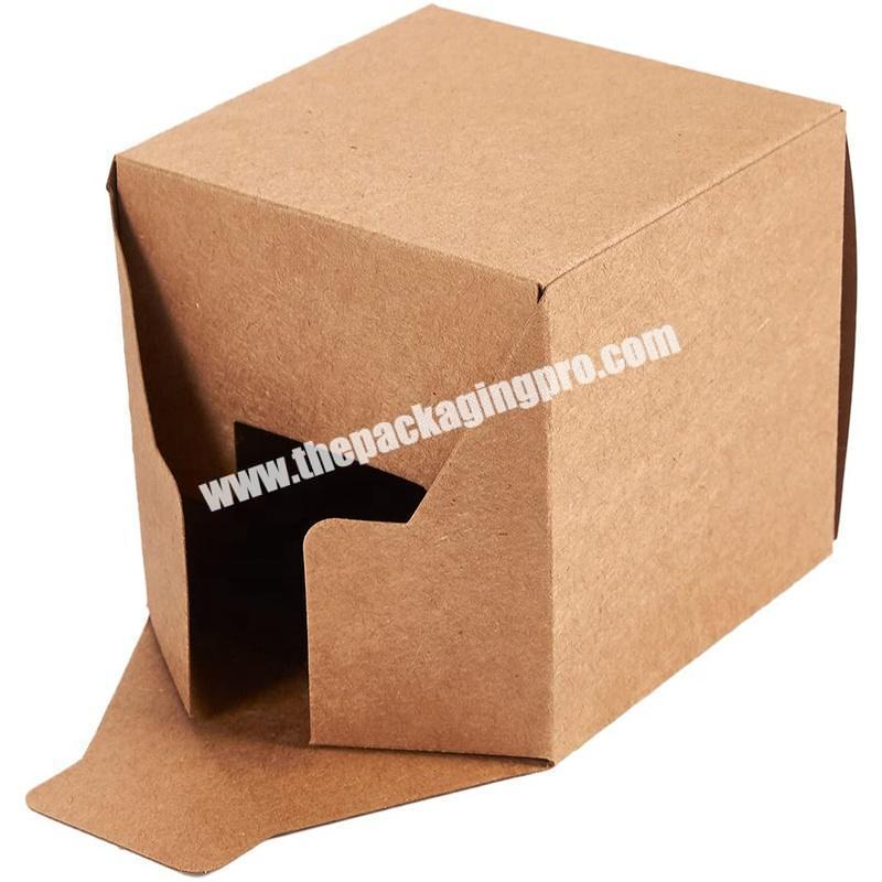 Custom Fast Delivery Takeaway Recycled Cardboard Containers Disposable Food Paper Packaging Box