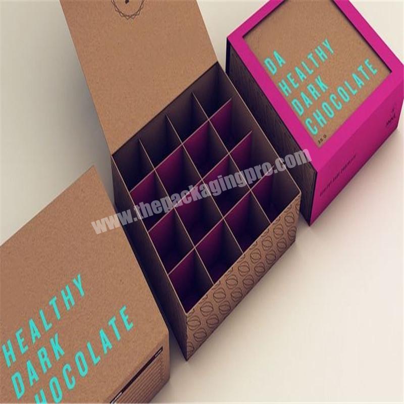 Shop Custom fine wholesale Packaging Praline Chocolate Gift Boxdessert Packaging paper Boxes