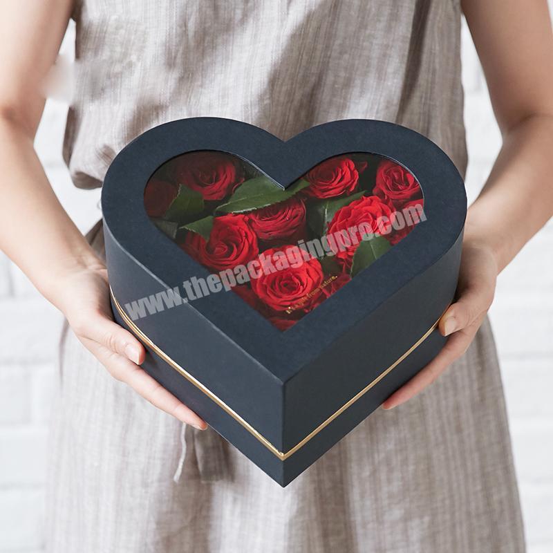 Custom Flower packaging Birthday Festival Valentine Holiday Girlfriend gift box
