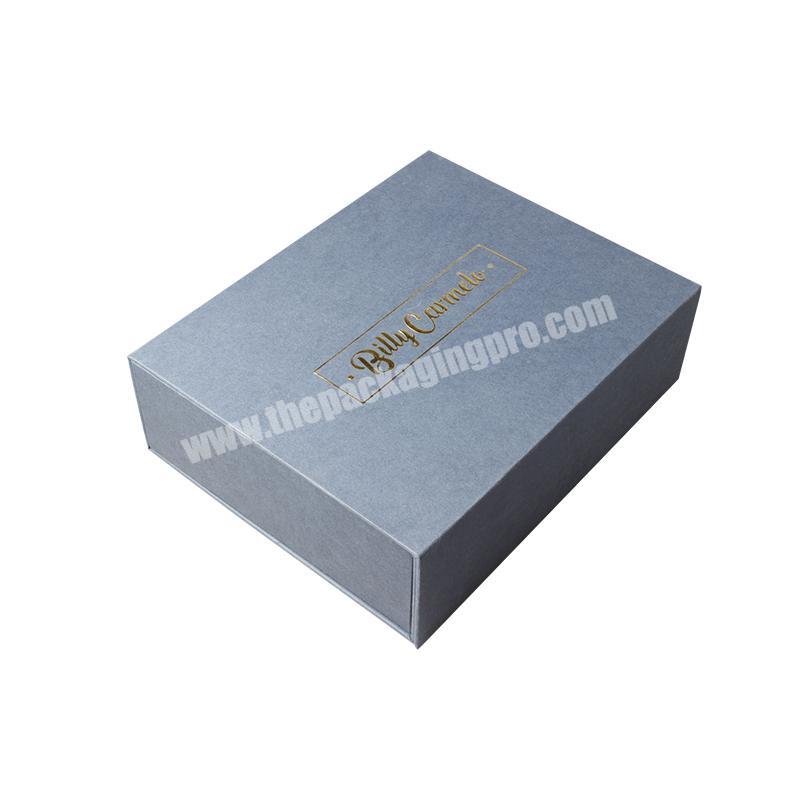 Custom Foldable Gift Packaging Collapsible Rigid Storage Box with Magnetic Lid