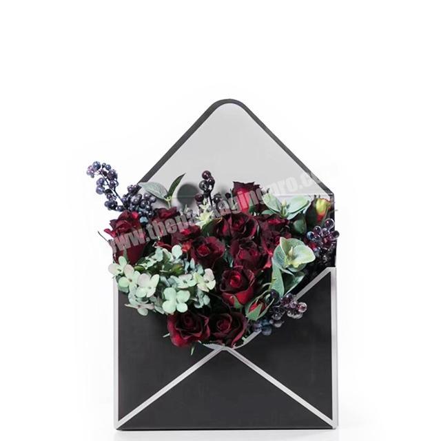 Custom Foldable Paper Packaging Envelope Flower Box
